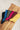 Chaussette mérinos chaude et douce coloris écru, bleu, fuchsia, jaune, vert
kaki