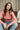 Sous pull maille côtelée femme en mérinos et soie rose
