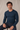 Maillot de corps manches longues bleu marine