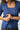 t-shirt coton ajouré, Maé - Outremer
