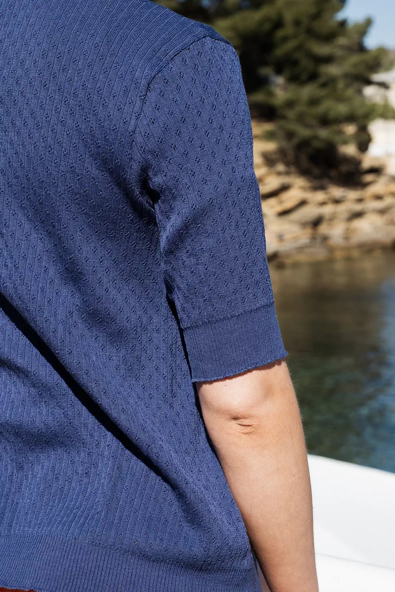 gilet maceo coton - Outremer