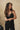 caraco femme renaud 100% jersey de soie - Noir