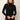 Body manches longues col roulé Maxime noir en micromodal, porté avec un jean noir – yvo et moi
