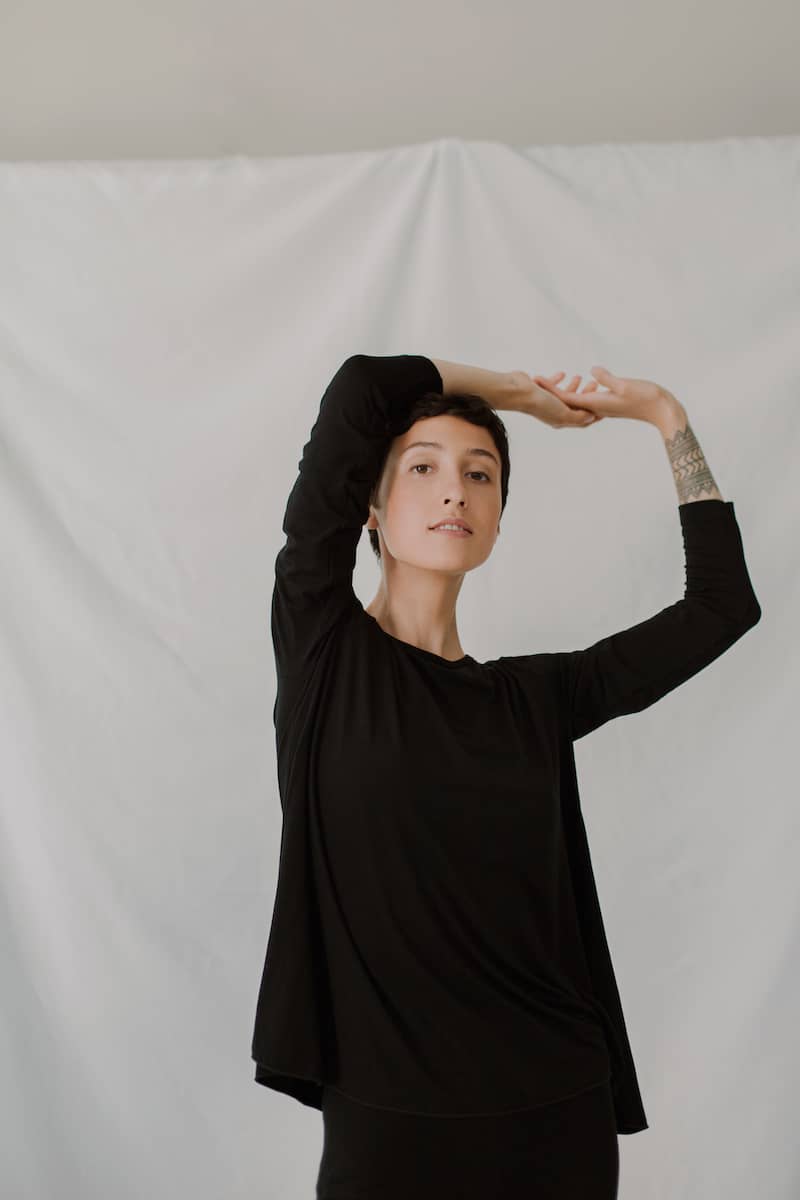 tshirt manches longues solal micromodal - Noir